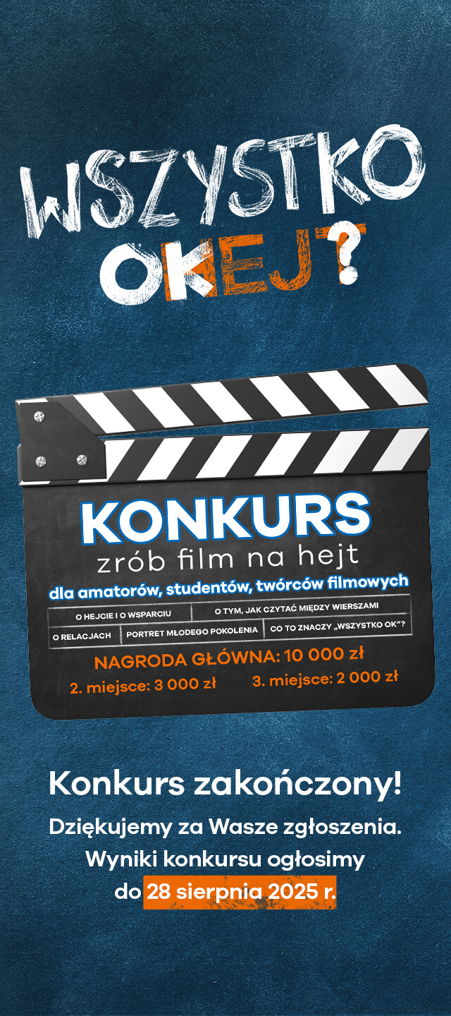 Konkurs - zrób film na hejt