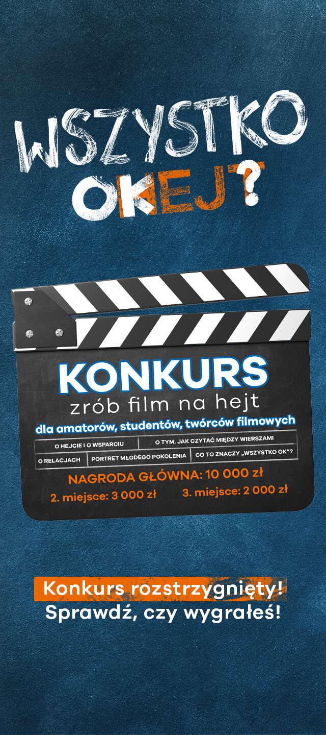 Konkurs - zrób film na hejt