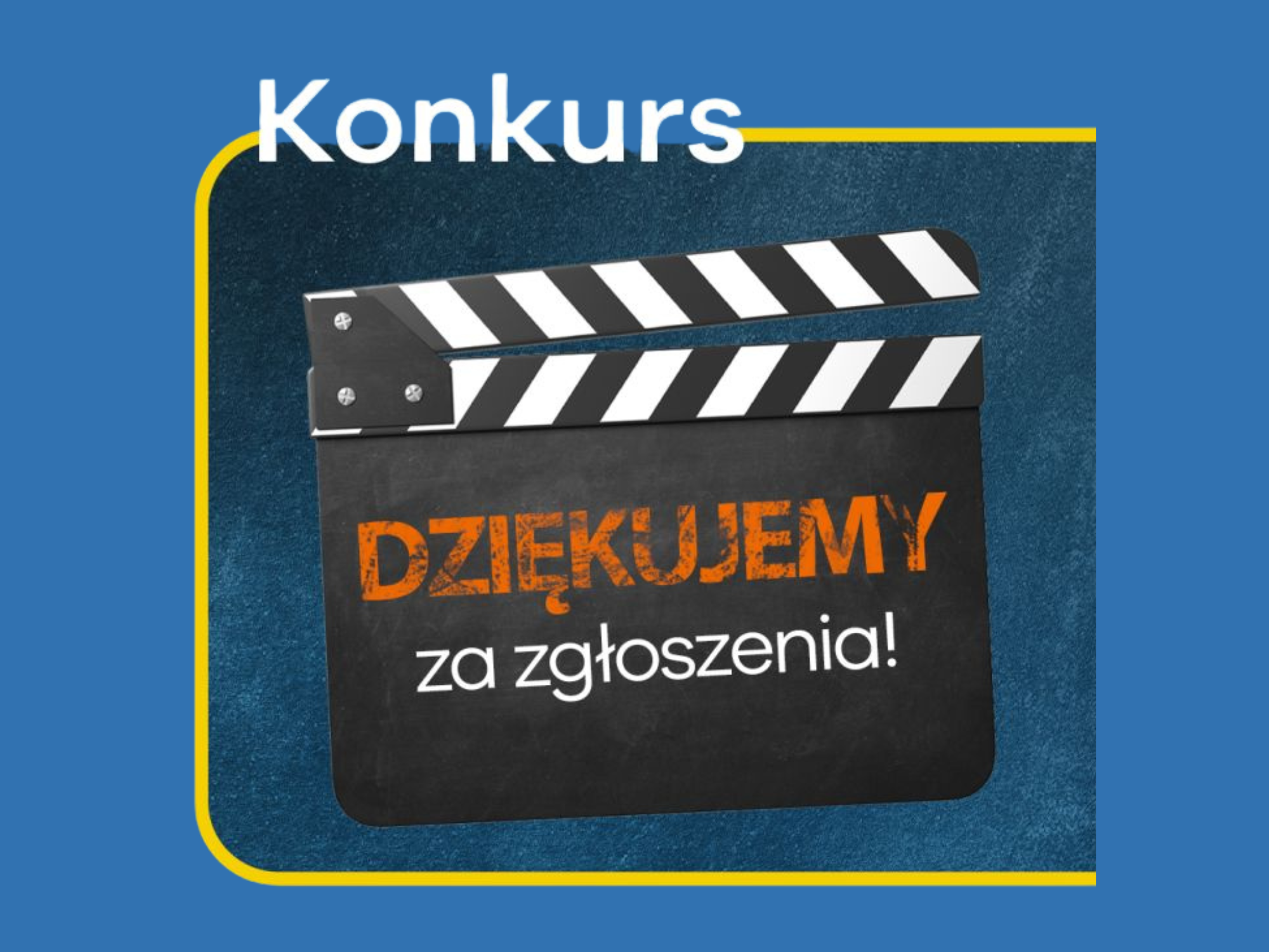 grafika konkursu "wszystko ok" z informacjami o konkursie